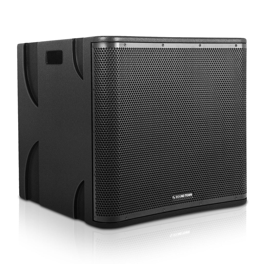 Powered Column Array Speaker System with 18" Subwoofer and Column Loudspeaker Y1527